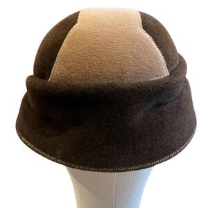 Sherel’s 2 Tone hat cloche hat